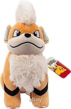 Peluche Pokémon Growlithe de 12 pouces