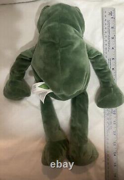 Peluche Portland Frankie Lee Frog 14 Vert Animal en peluche de collection retiré difficile à trouver