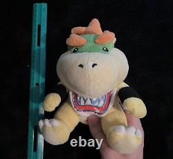 Peluche Sanei Bowser Jr Super Mario Bros Nintendo 2009 SUPER RARE GENUINE SML