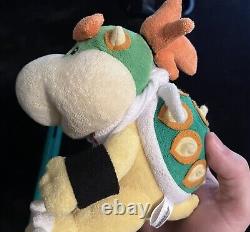 Peluche Sanei Bowser Jr Super Mario Bros Nintendo 2009 SUPER RARE GENUINE SML