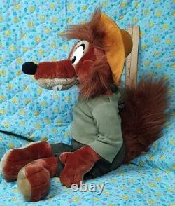 Peluche en peluche Disney Parks BRER FOX Chanson de l'Alabama Splash Mountain 24