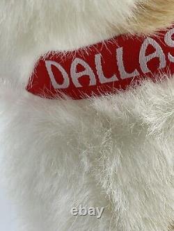 Peluche en peluche rare de course de l'équipe Husky rouge de Douglous Dallas avec Danica en 2015