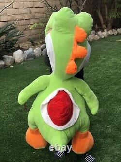 Peluche géante officielle Nintendo Super Mario Bros Yoshi 48 pouces / 4 pieds nouvelle