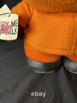 Peluche parlante de Kenny avec étiquettes, 12' South Park 1998 Comedy Central FONCTIONNE