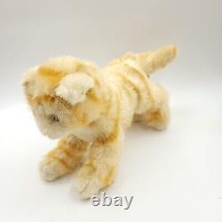 Peluche tigre Mischa chat tigré orange animal en peluche par Douglas Cuddle Toys 1895