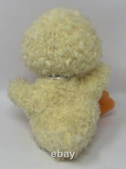 Petite peluche hochet de canard de la ferme de Suzy, jouet en forme de poussin pour Pâques 6 READ-RARE