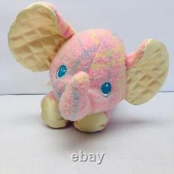 Playskool Elephant Snuzzles En Peluche D'animaux Farcis Imprimé Vintage Flaws Lire