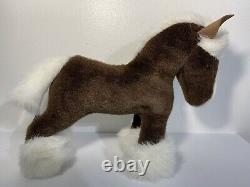 RARE Merrythought Cheval en Peluche Jouet en Peluche Fabriqué en Angleterre