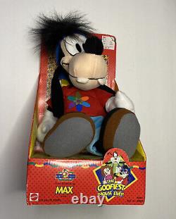 Rare Vintage Mattel Disney A Goofy Film Max Plush 13 Stuffed Animal Toy Nouveau