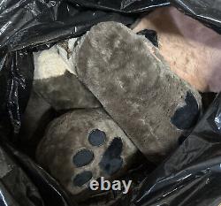 Société de jouets Creep Cat - Hyène tachetée en peluche de 6 pieds RARE! NON REMBOURRÉ - Prix de détail suggéré 300$