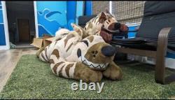 Société de jouets pour chats Creep 6 ft Striped Hyena Plush RARE! UNSTUFFED $300 RETAIL