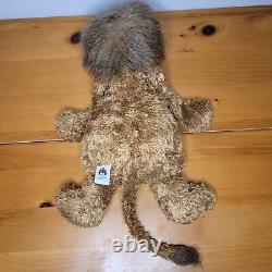 Traduisez ce titre en français : Peluche en forme de lion Jellycat Brown Wild Thing ULTRA RARE HTF en peluche souple et rembourrée