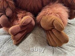Très rare 1989 Dakin Classique Orang-outan en peluche animal en peluche de taille large