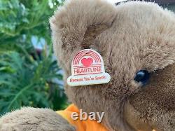 Très rare Vintage 1987 Nabisco Butterfinger Teddy Bear Peluche Animal en peluche