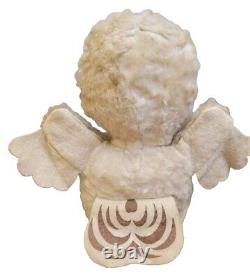 Visage en caoutchouc Rushton RARE Chouette en peluche clignotante avec étiquette de création étoile