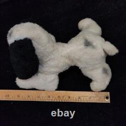 Vtg Rushton Chien en Peluche Dalmatien avec Visage en Caoutchouc RARE si Mignon ! À Lire