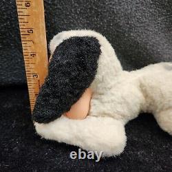 Vtg Rushton Chien en Peluche Dalmatien avec Visage en Caoutchouc RARE si Mignon ! À Lire