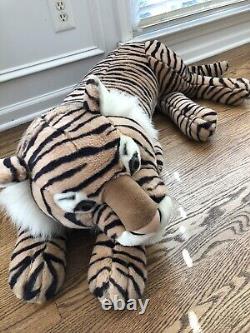   <br/> Peluches tigre géant en taille réelle Peeple Pals Vintage 50